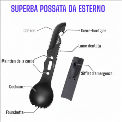 Kit di sopravvivenza nel bosco