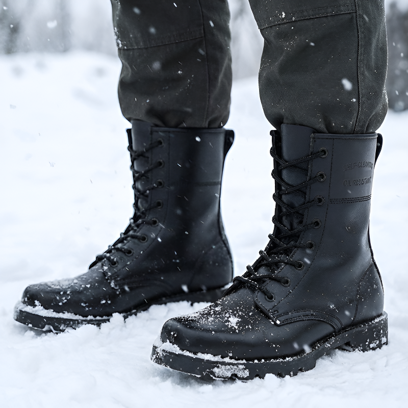Anfibi invernali neri uomo