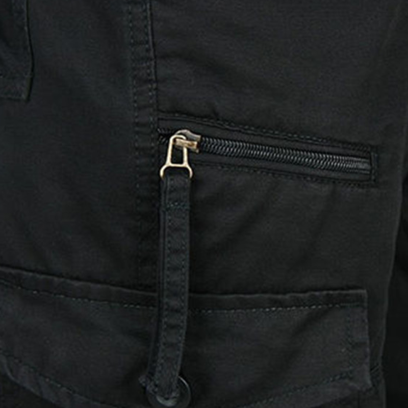 Pantaloni cargo militari uomo multitasche