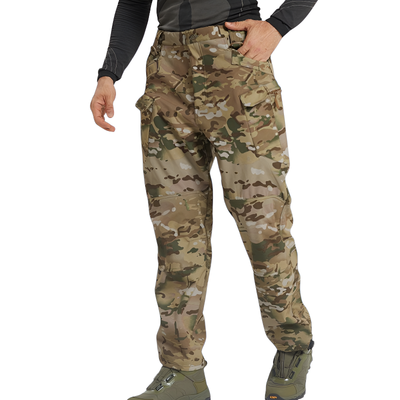 Pantaloni cargo mimetici uomo