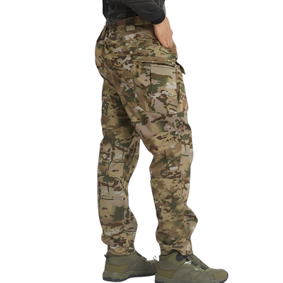 Pantaloni cargo mimetici uomo