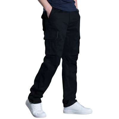 Pantaloni cargo nero uomo