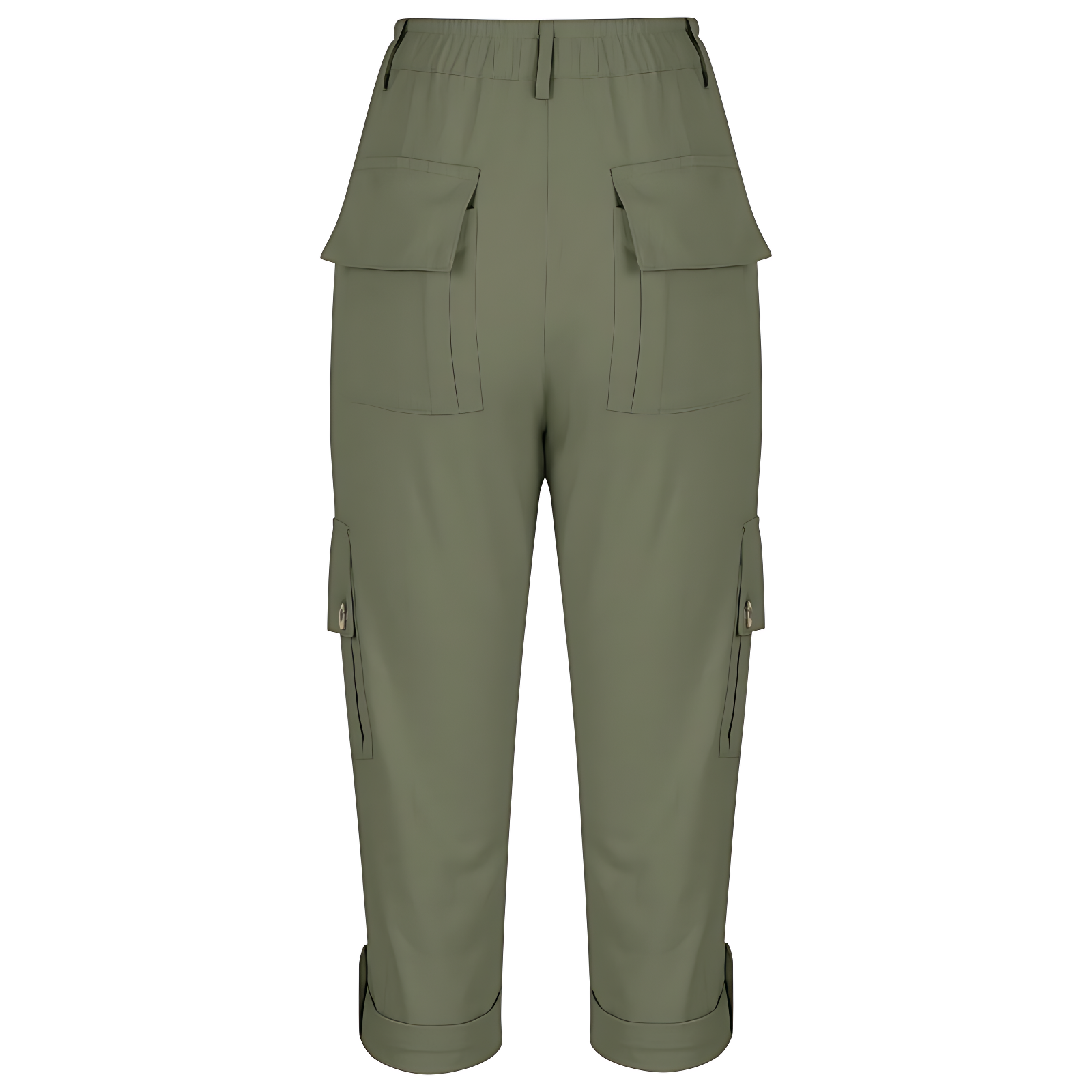 3/4 length combat trousers ladies
