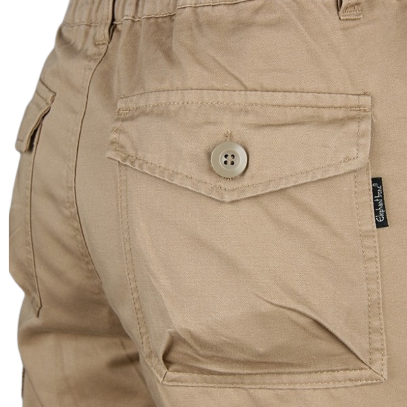 Pantaloni cargo militari uomo multitasche