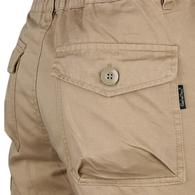 Pantaloni cargo militari uomo multitasche