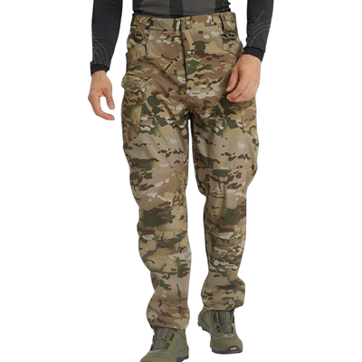 Pantaloni cargo mimetici uomo