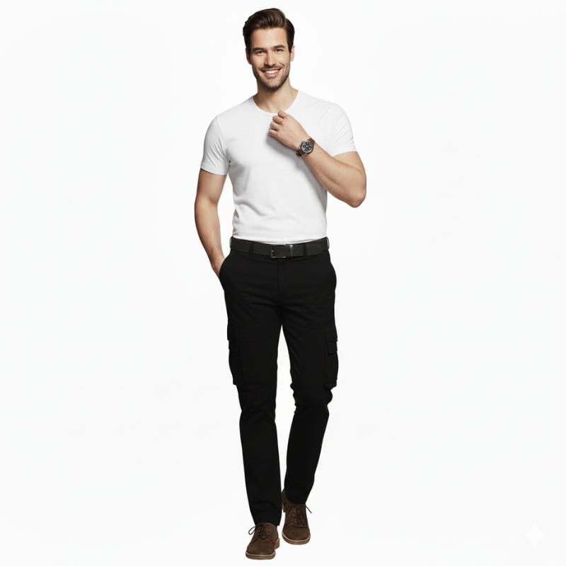 Pantaloni cargo tattici uomo