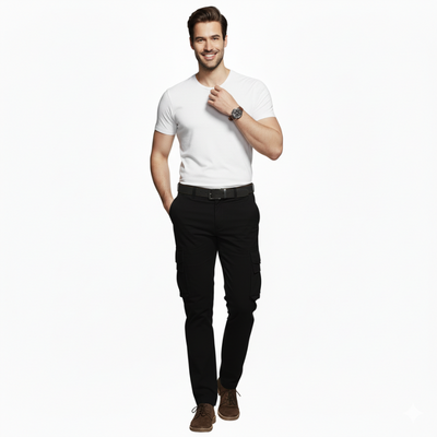 Pantaloni cargo tattici uomo