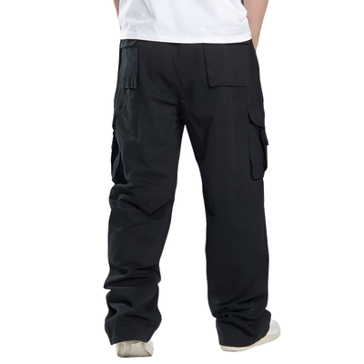 Pantaloni cargo uomo larghi