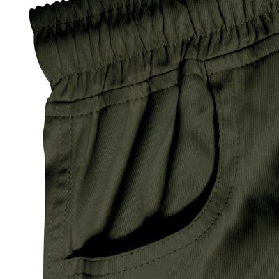 Pantaloni cargo uomo verde militare