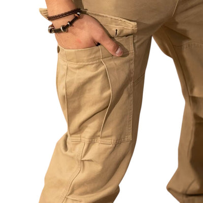 Pantaloni cargo invernali uomo