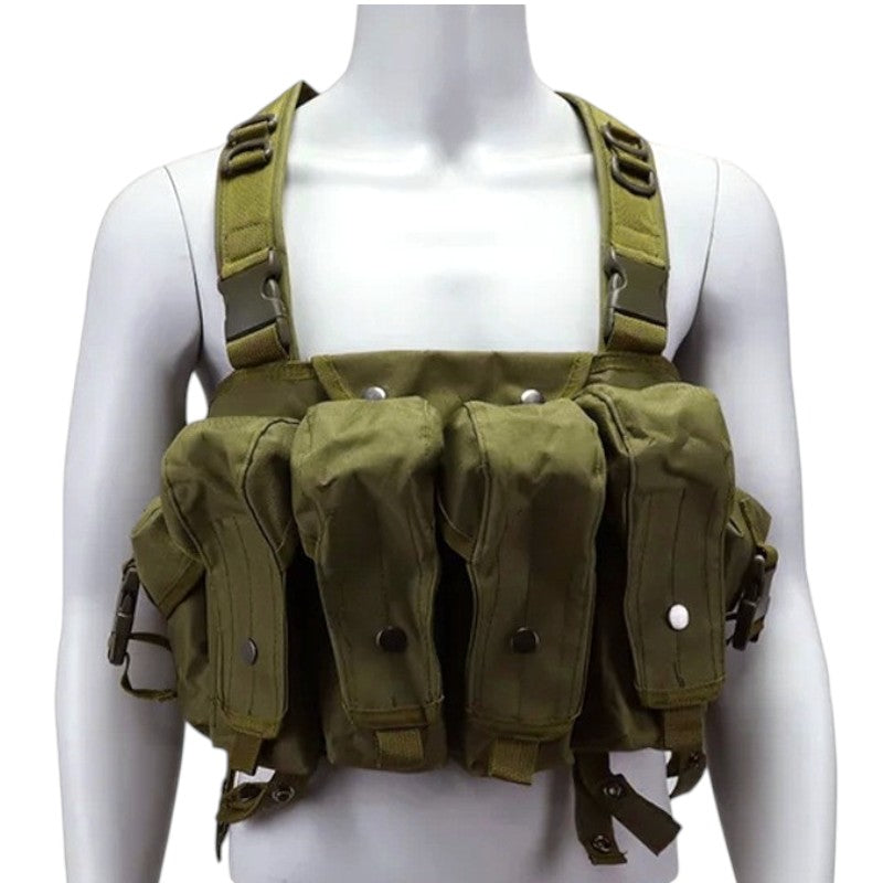 Chest rig split front