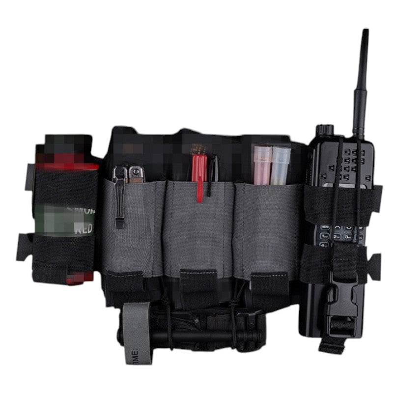 Low vis chest rig
