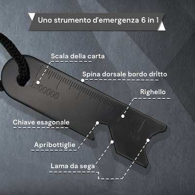 Kit di sopravvivenza calamità naturali