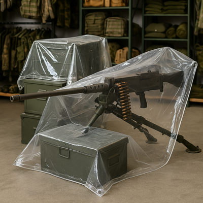 Telo impermeabile trasparente