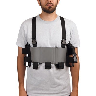 Low vis chest rig