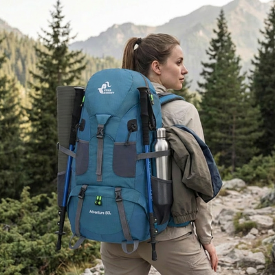 Zaino escursionismo di grande capacità