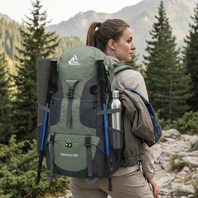 Zaino escursionismo di grande capacità