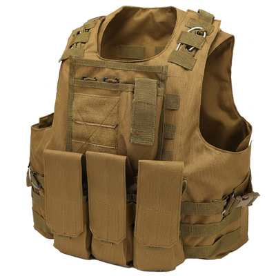 Gilet tattico tan
