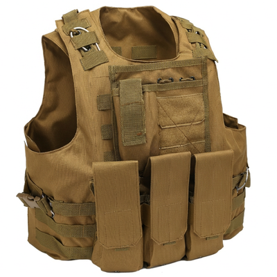 Gilet tattico tan