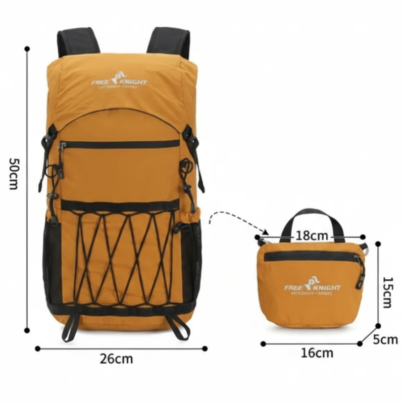 Zaino trekking 30 litri modulare