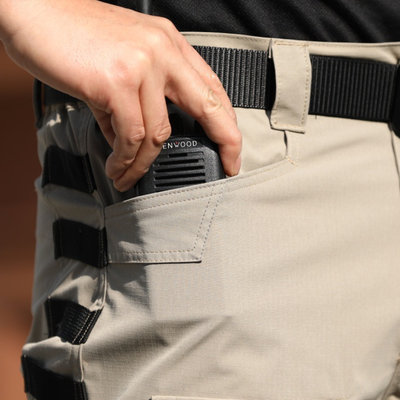 Pantaloni cargo militari uomo multitasche