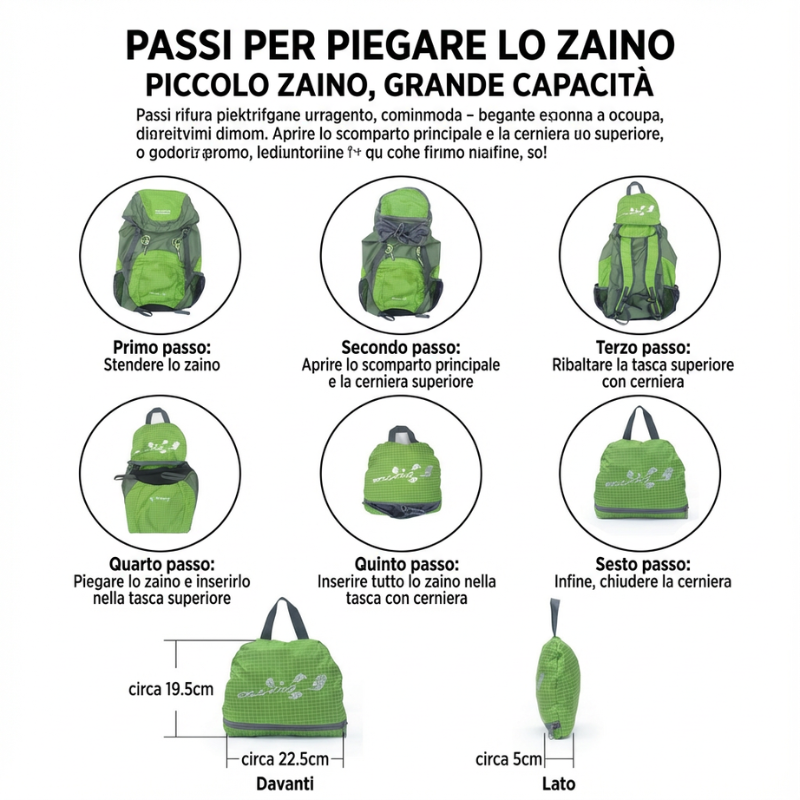 Zaino montagna 35 litri