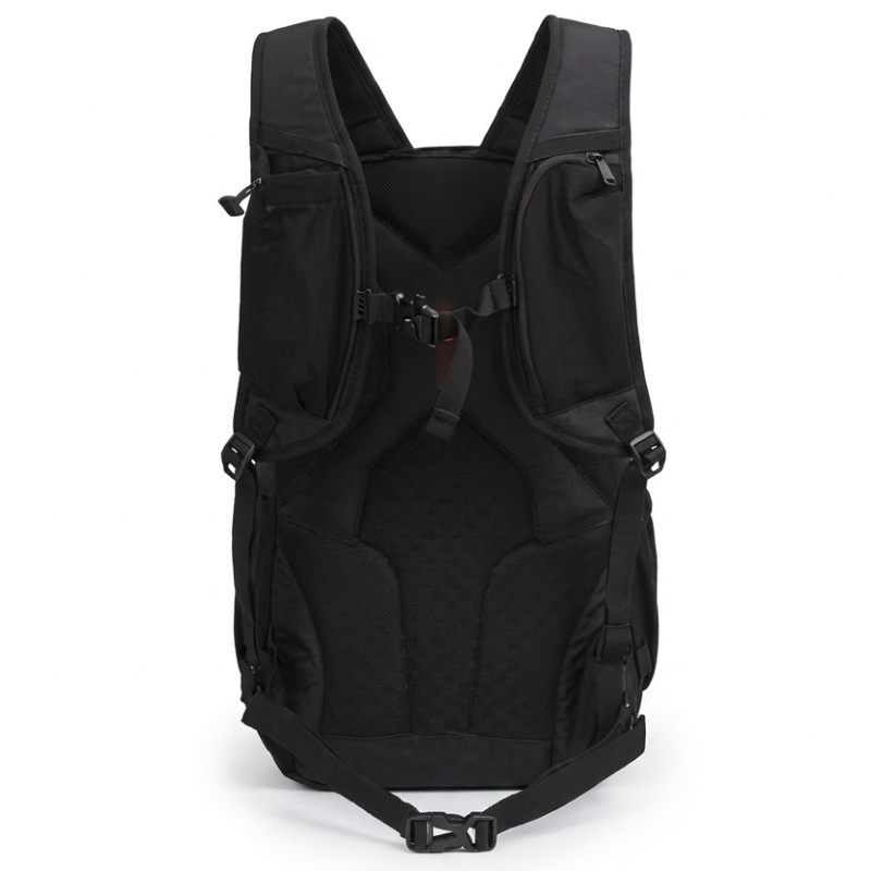 Zaino da trekking nero da 30 litri