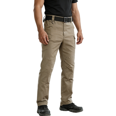 Pantaloni militari chiari uomo slim