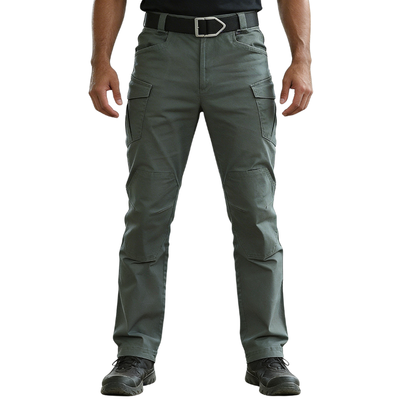 Pantaloni militari chiari uomo slim