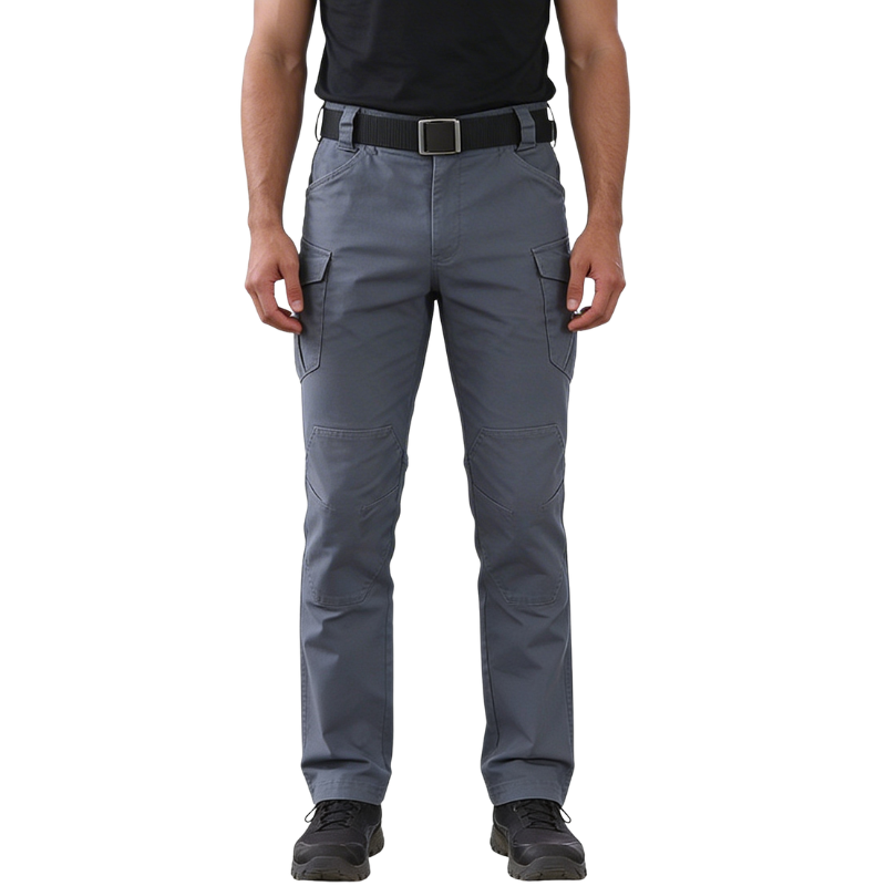 Pantaloni militari chiari uomo slim