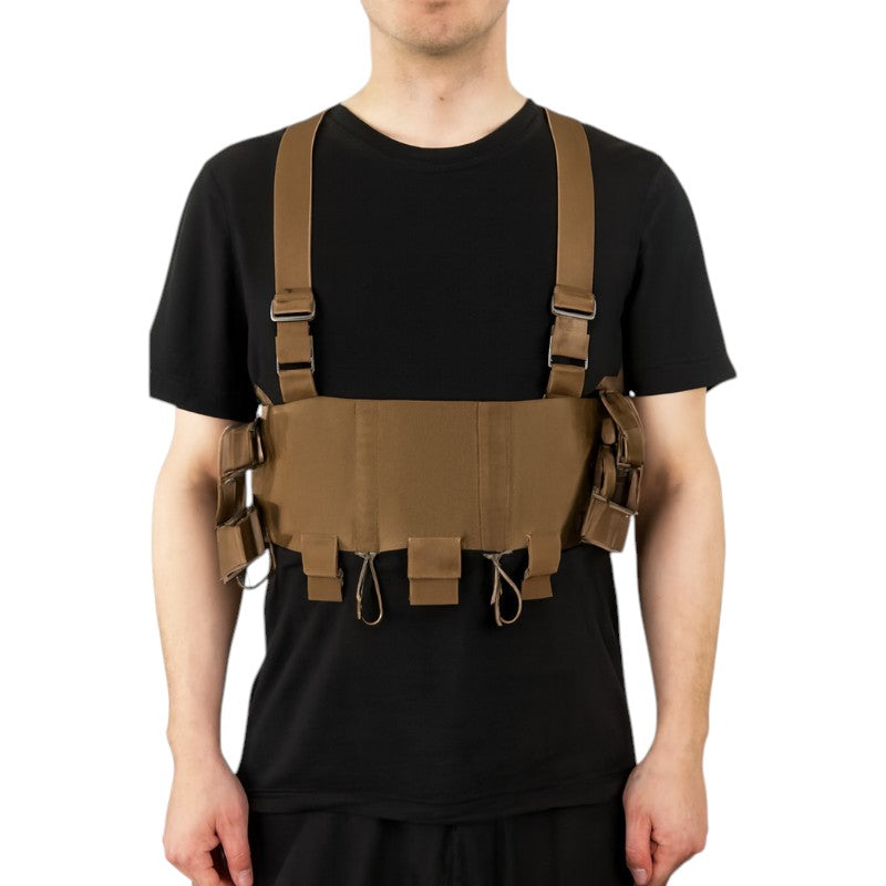 Low vis chest rig