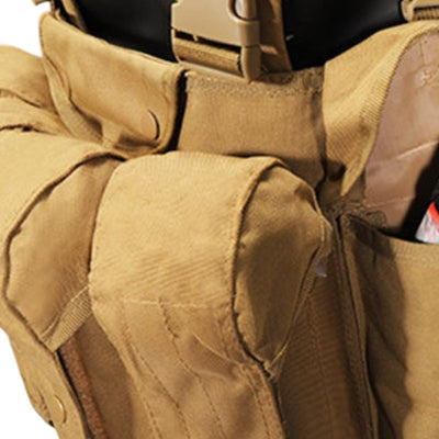 Chest rig split front