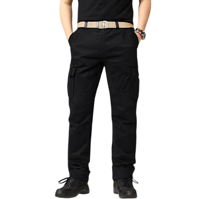 Pantaloni cargo militari uomo