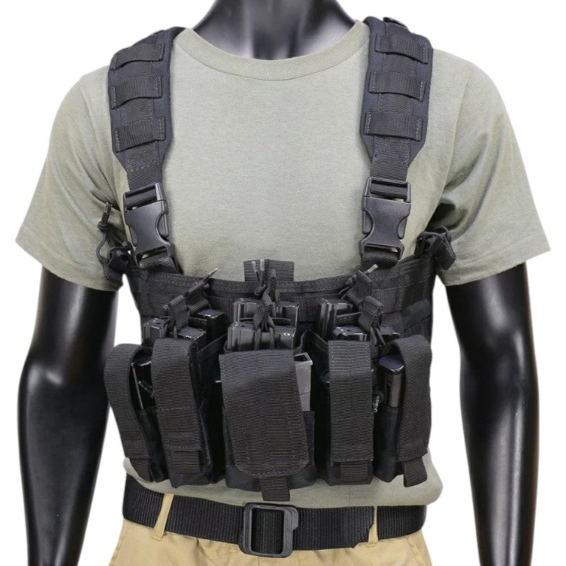 Chest rig split