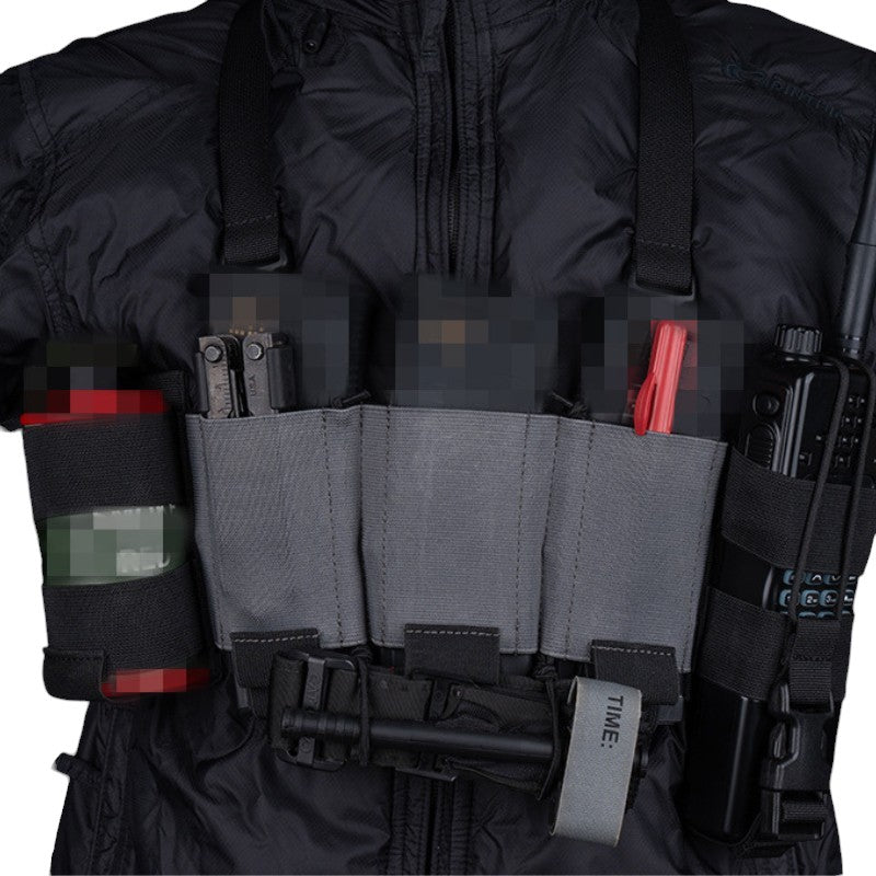Low vis chest rig