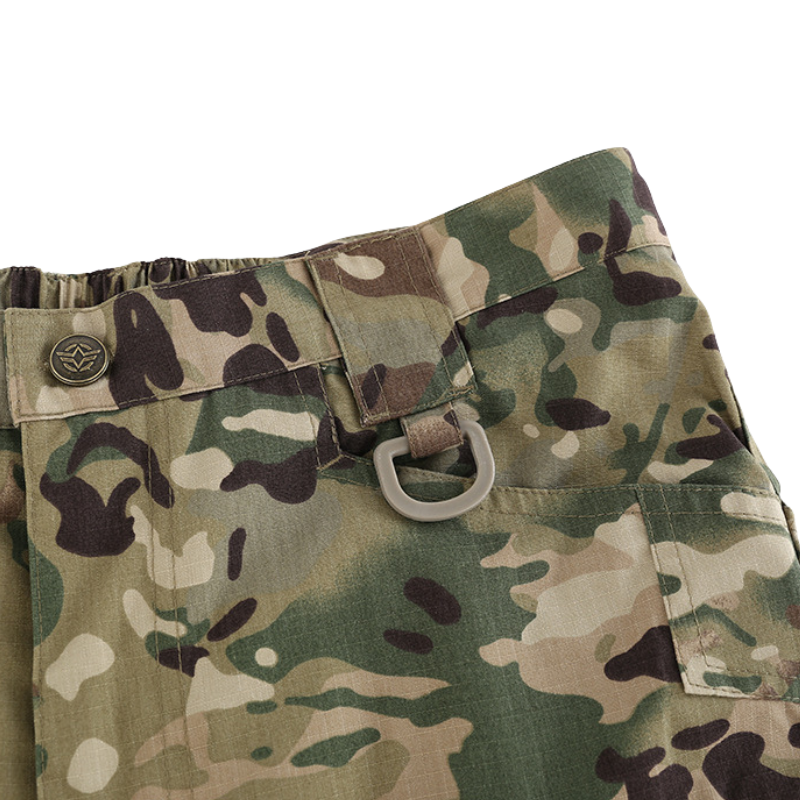 Pantaloni cargo mimetici uomo