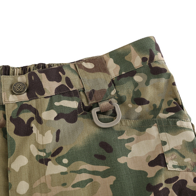 Pantaloni cargo mimetici uomo