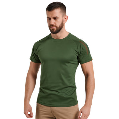 Army T-shirt with velcro