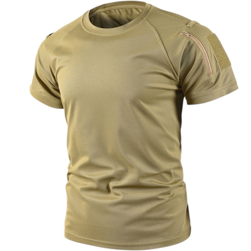 Army T-shirt with velcro
