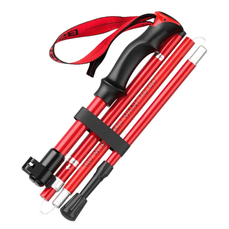 Bâton de randonnée pliable et léger