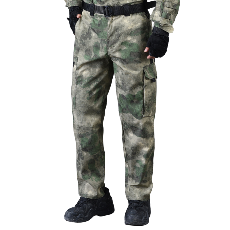 Camouflage work trousers
