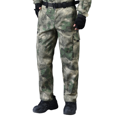 Camouflage work trousers
