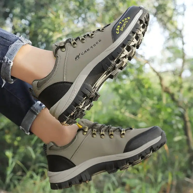 Chaussure cuir randonnée homme