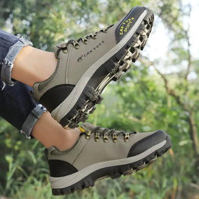 Chaussure cuir randonnée homme