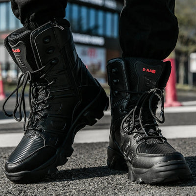 Chaussure homme style rangers