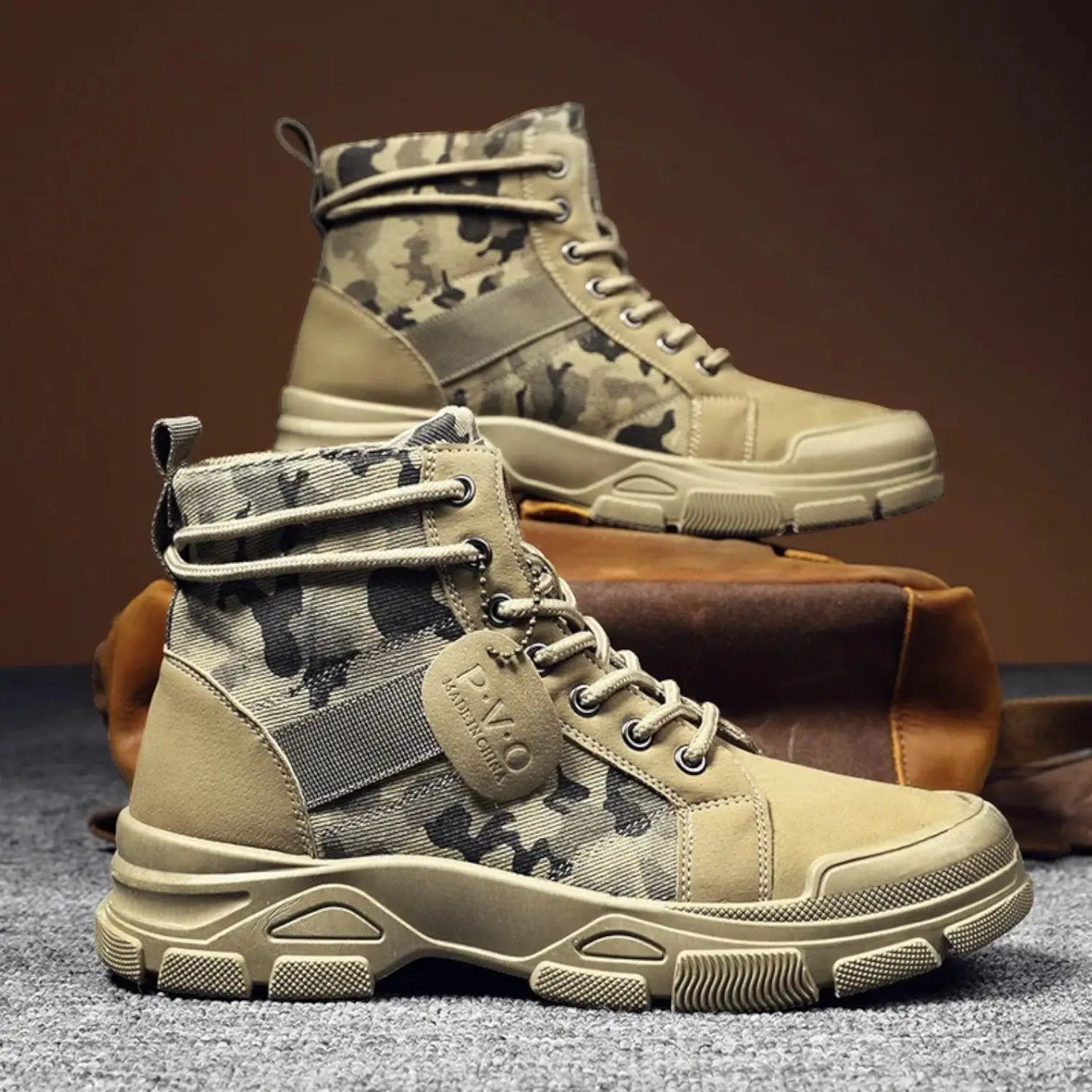 CHAUSSURE MILITAIRE CAMOUFLAGE