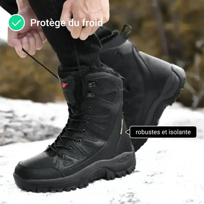 Chaussure militaire grand froid