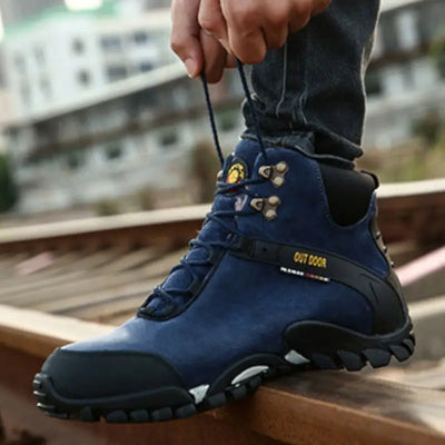 Chaussure randonnée bleu homme