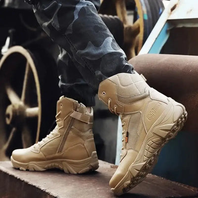 Chaussure rangers imperméables